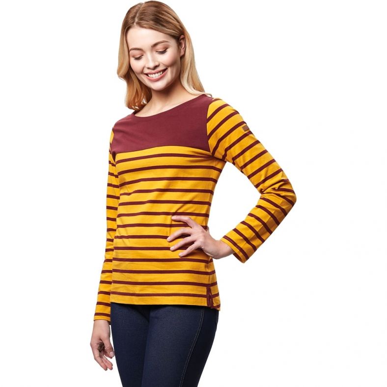 Download Regatta Womens/Ladies Faizah Striped Cotton Jersey Long ...