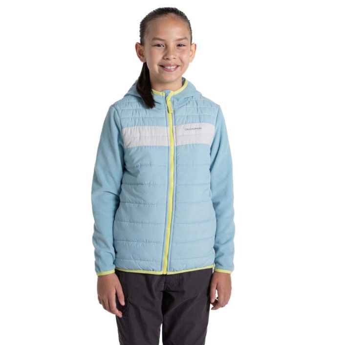 Craghoppers Girls Arklow Hybrid Full Zip Jacket