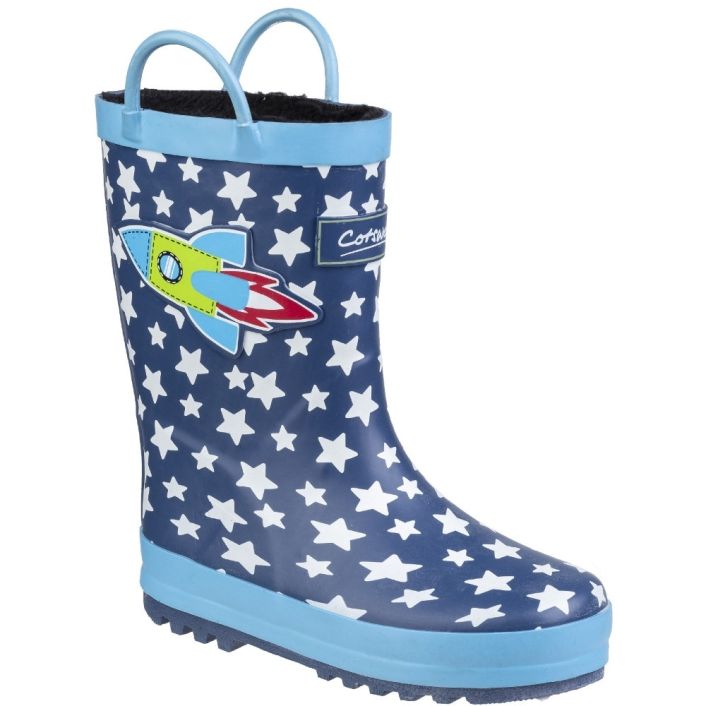 Cotswold Boys & Girls Sprinkle Mid Height Wellington Boots