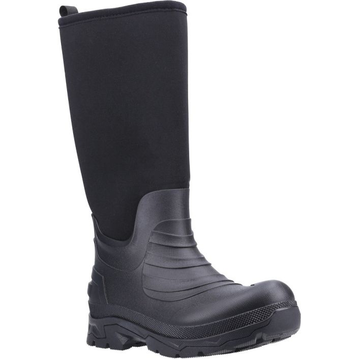 Cotswold Mens Kenwood Slip On Waterproof Wellington Boots