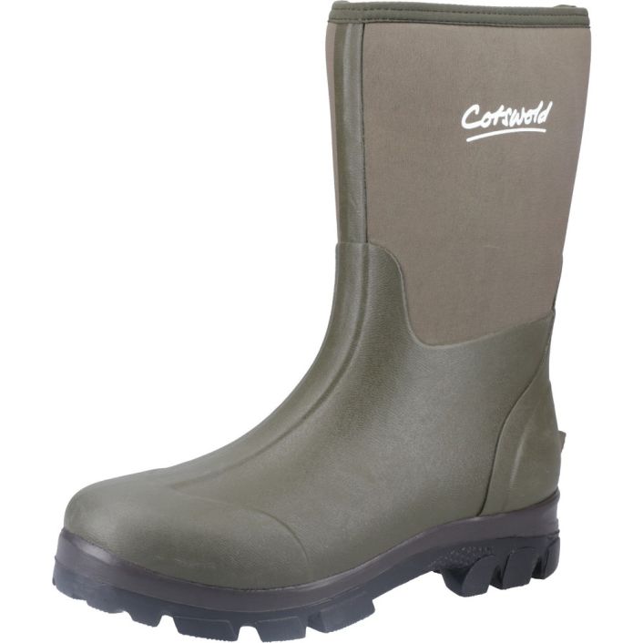 Cotswold Mens Kensington Neoprene Waterproof Wellingtons