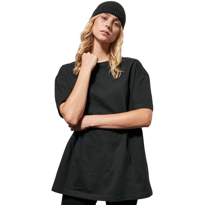 Cotton Addict Womens Oversized Boyfriend Casual T Shirt