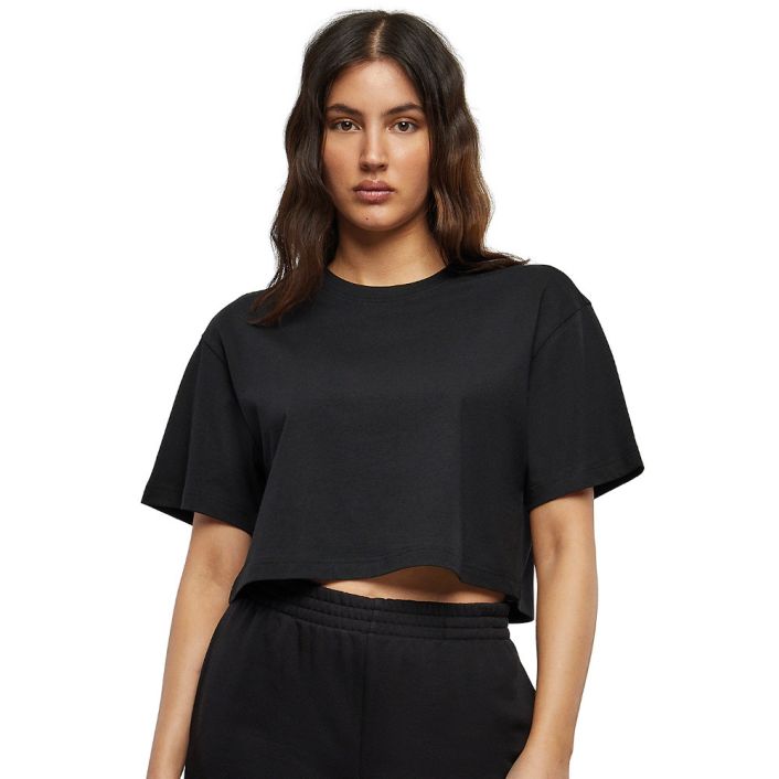 Cotton Addict Womens Short Oversized T Shirt