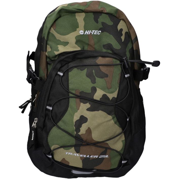 Hi Tec Mens Traveller Camo 25 Litre Backpack