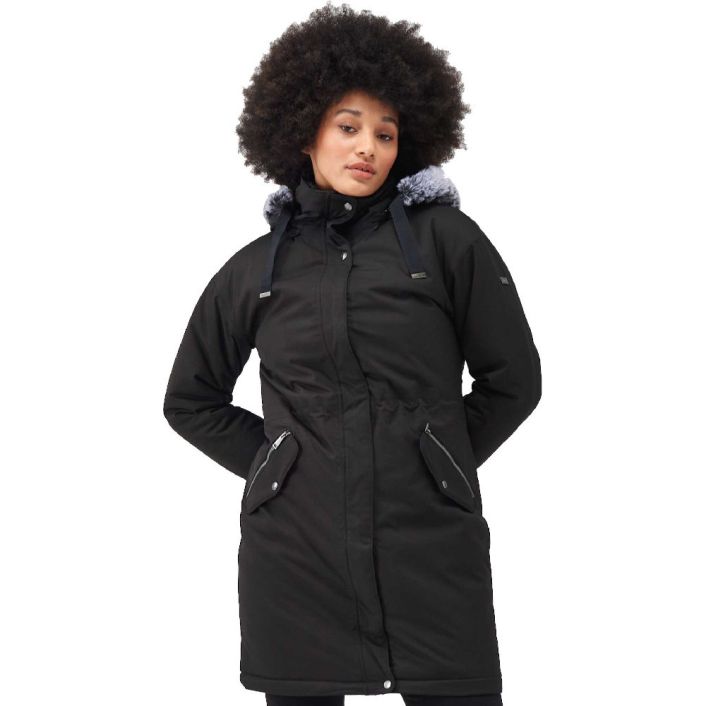 Regatta Womens Samaria Waterproof Hooded Parka Jacket Coat