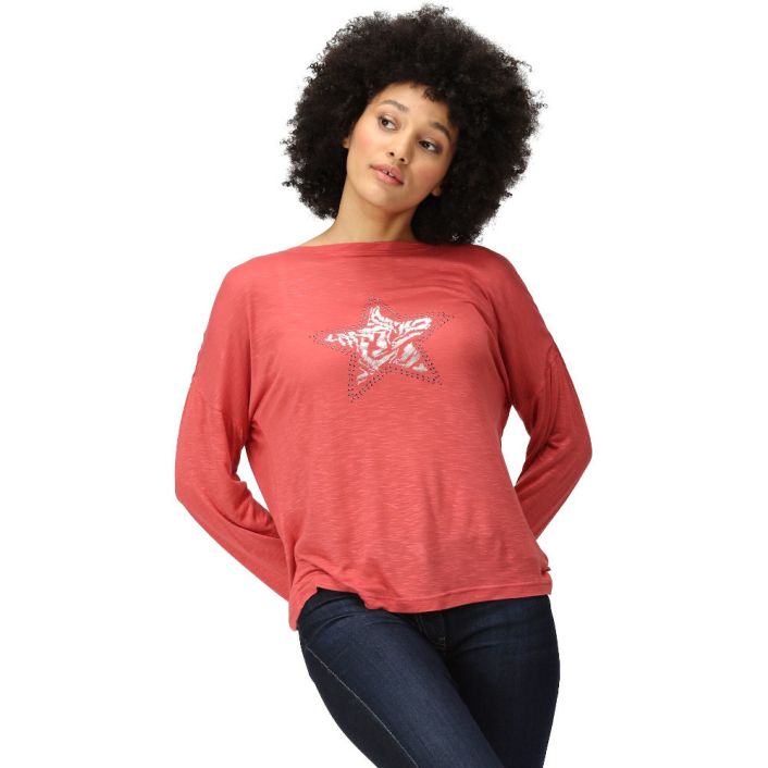Regatta Womens Carlene Long Sleeve T Shirt Tee