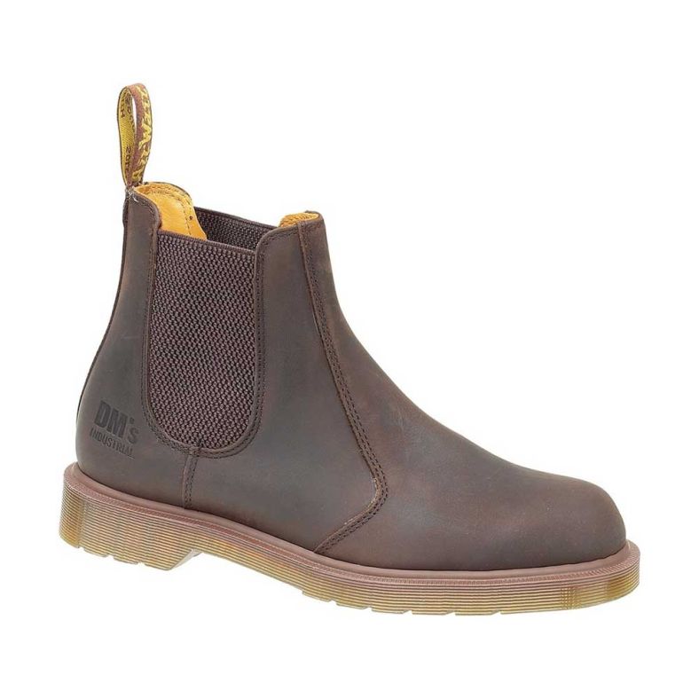 brown dr martens mens boots