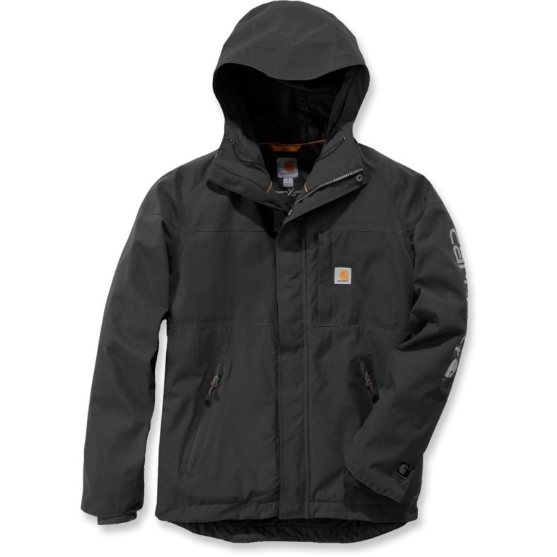 Carhartt Mens Angler Waterproof Hooded Quick Drying Jacket | Outdoor Look