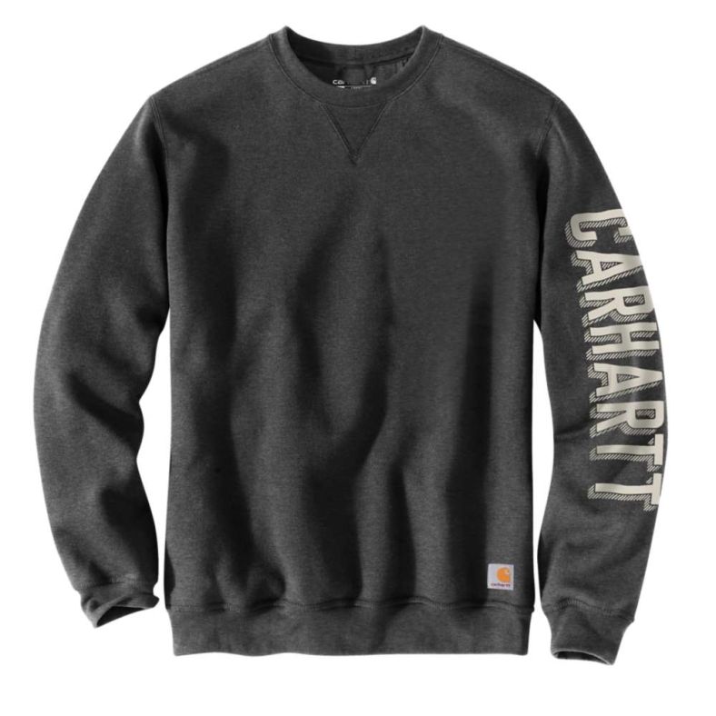 Carhartt men's crewneck sweatshirt discount