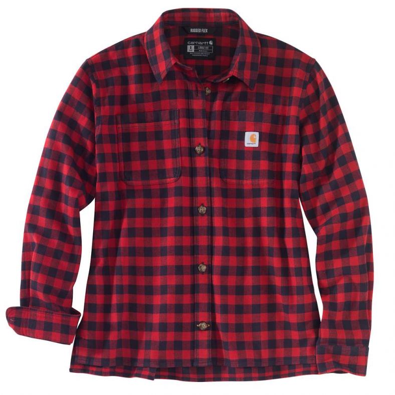 Carhartt women's hot sale plaid jacket