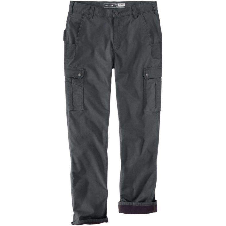 Ripstop flannel lined cargo work pant hot sale