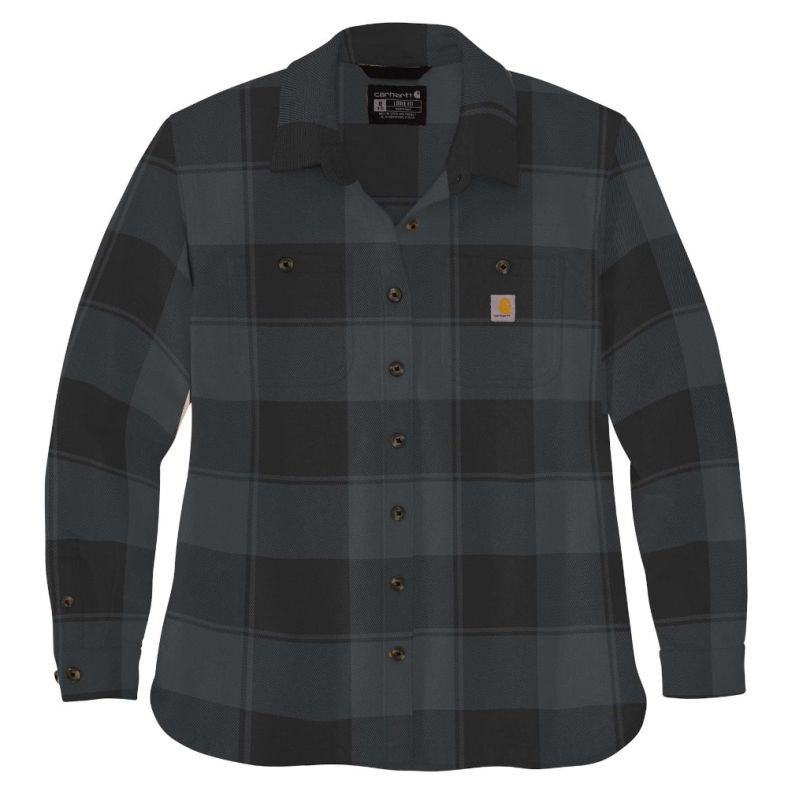 Carhartt Womens Loose Fit Twill Shirt Jacket Outdoor Look