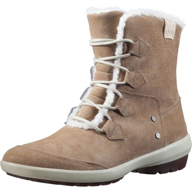 womens leather fur lined boots