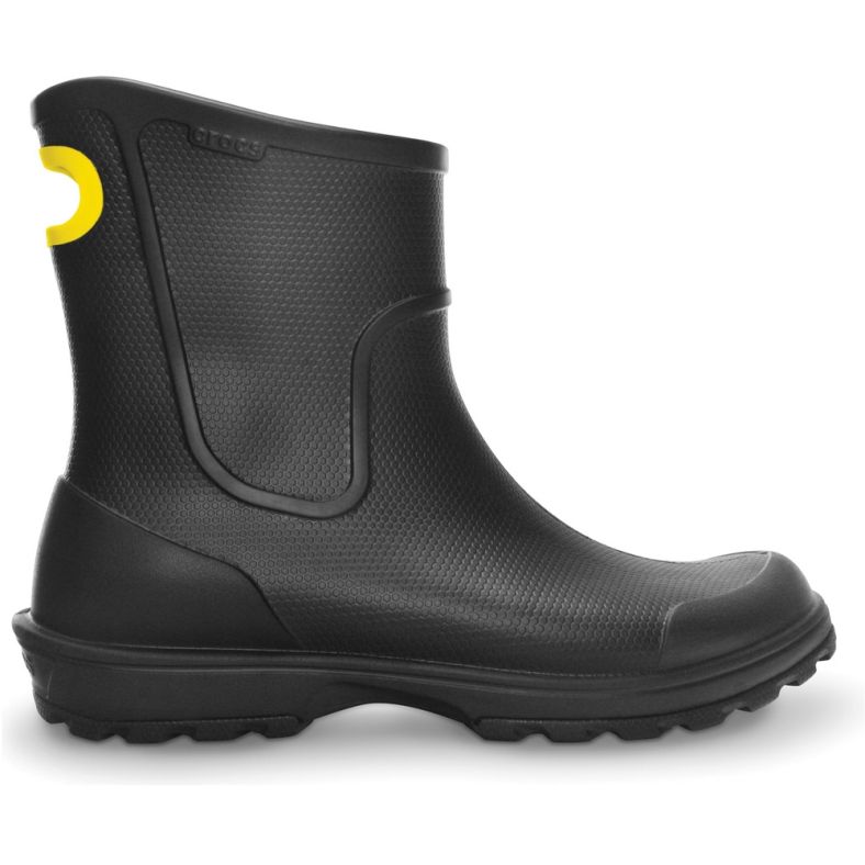 crocs pull on wellies