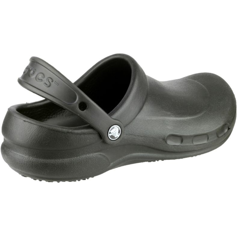Crocs Mens Crocs Bistro Slip On Breathable Croslite Work Clog Black Outdoor Look