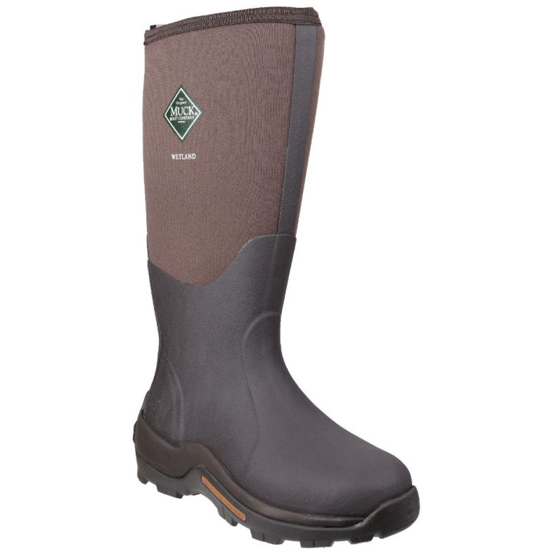 Muck Boots Mens Wetland High Breathable Reinforced Wellington Boot ...