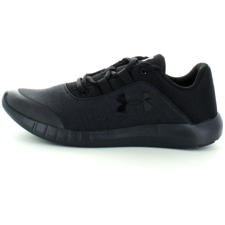 under armour womens black trainers