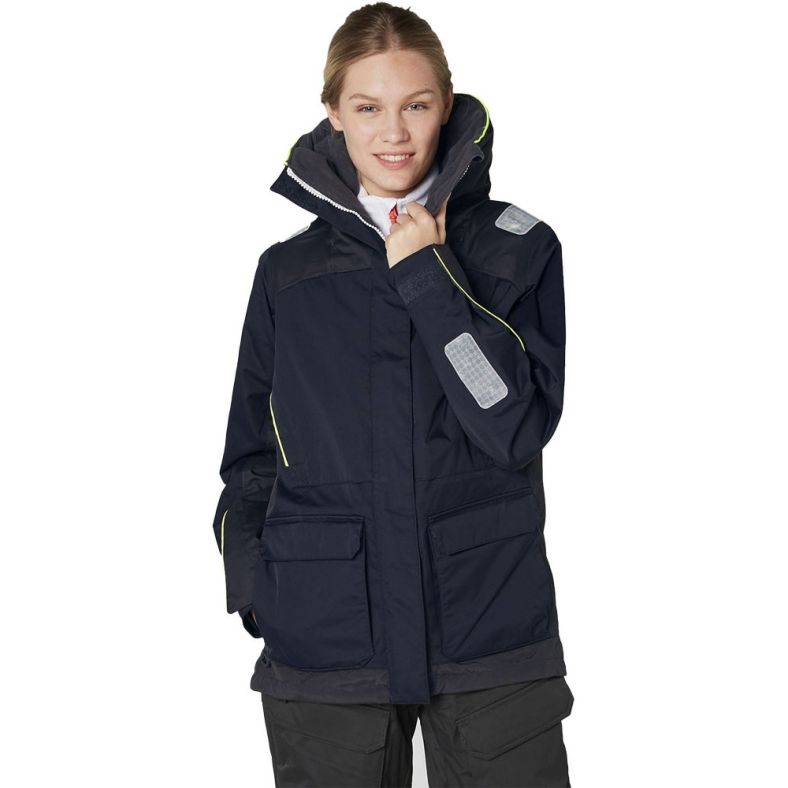 Helly Hansen Womens Ladies Newport Coastal Waterproof Sailing Jacket Outdoor Look