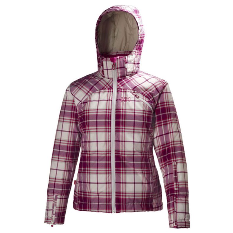 Plaid ski jacket hot sale