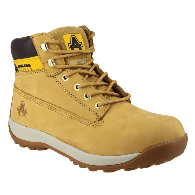 Amblers Safety Mens FS102 Lace up Safety Boots Outdoor Look