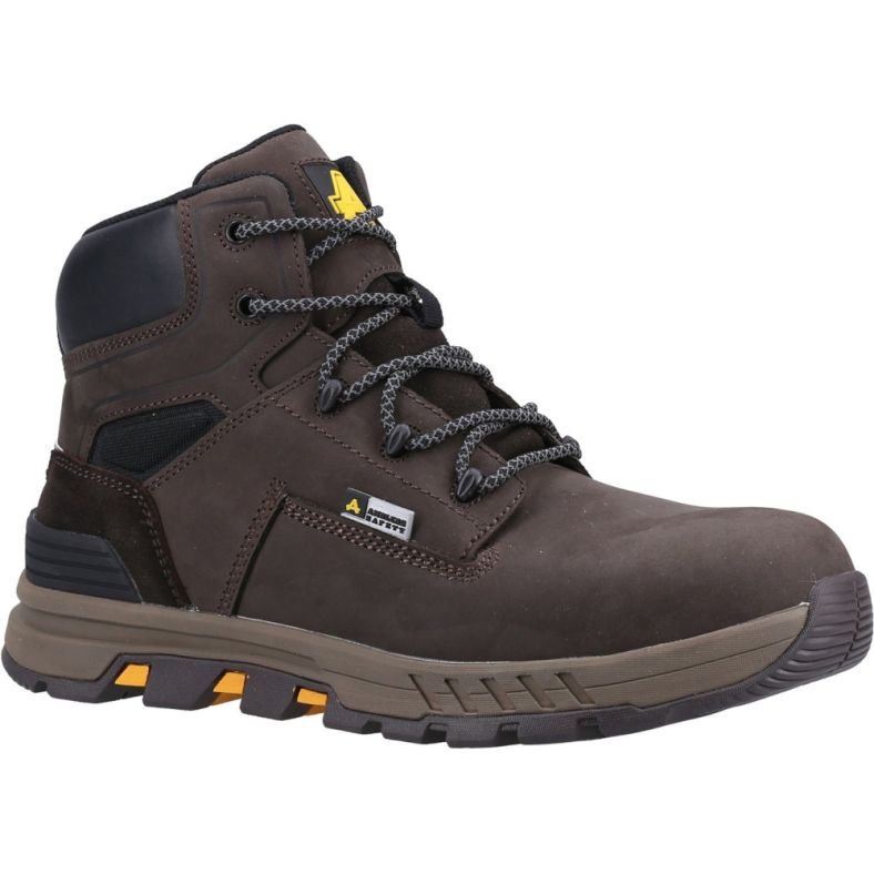 Amblers Safety Mens 261 Lightweight Leather Safety Boots Outdoor Look