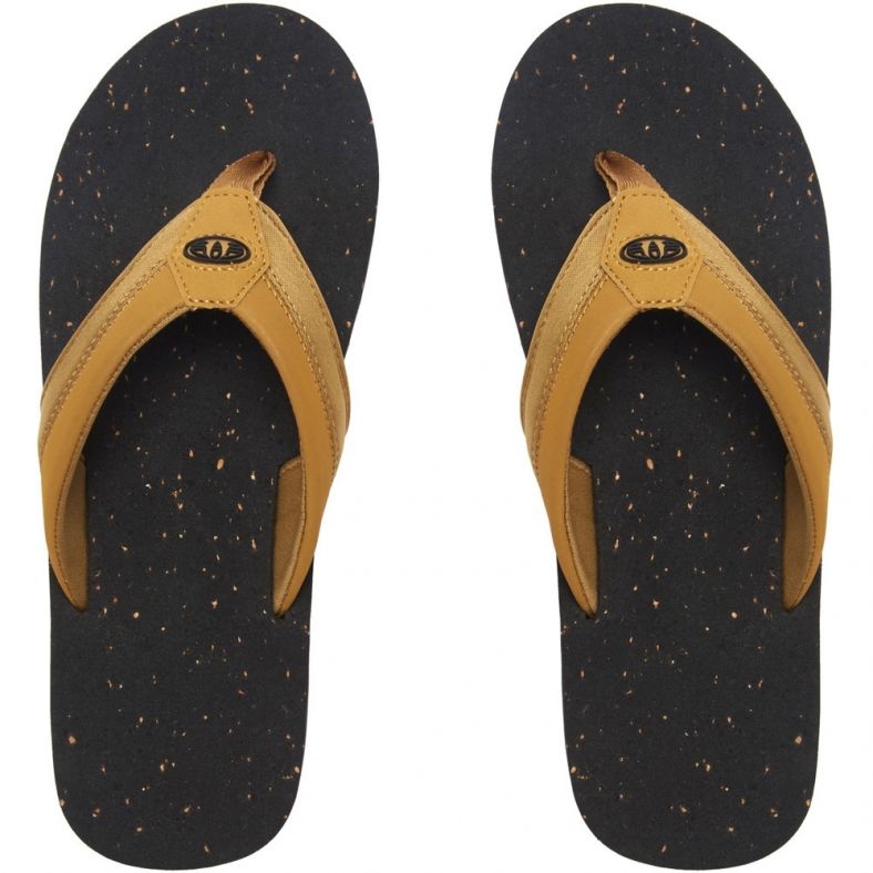 Animal Mens Huxley Soft Webbed PU Nubuck EVA Footbed Flip Flop Sandals | Outdoor Look Animal Mens Huxley Soft Webbed PU Nubuck EVA Footbed Flip Flop Sandals | Outdoor Look