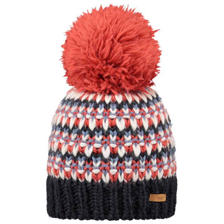 Barts Womens Melapie Pom Pom Warm Beanie Hat | Outdoor Look