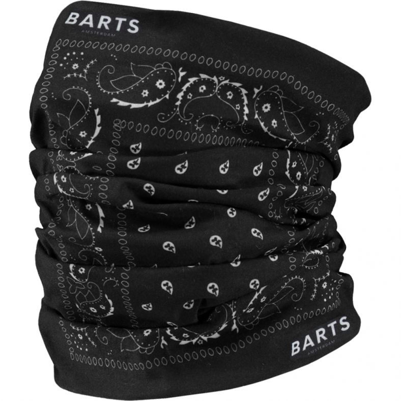 Barts Mens Multicol Polar Paisly Turtleneck Neckwarmer