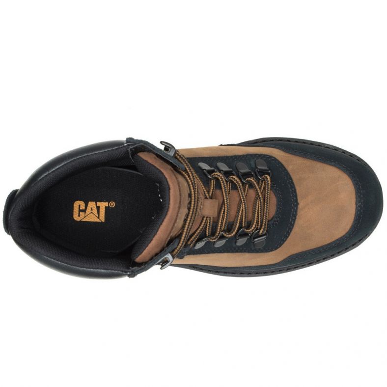 Caterpillar Womens Conquer 2.0 Leather Lace Up Ankle Boots Outdoor Look