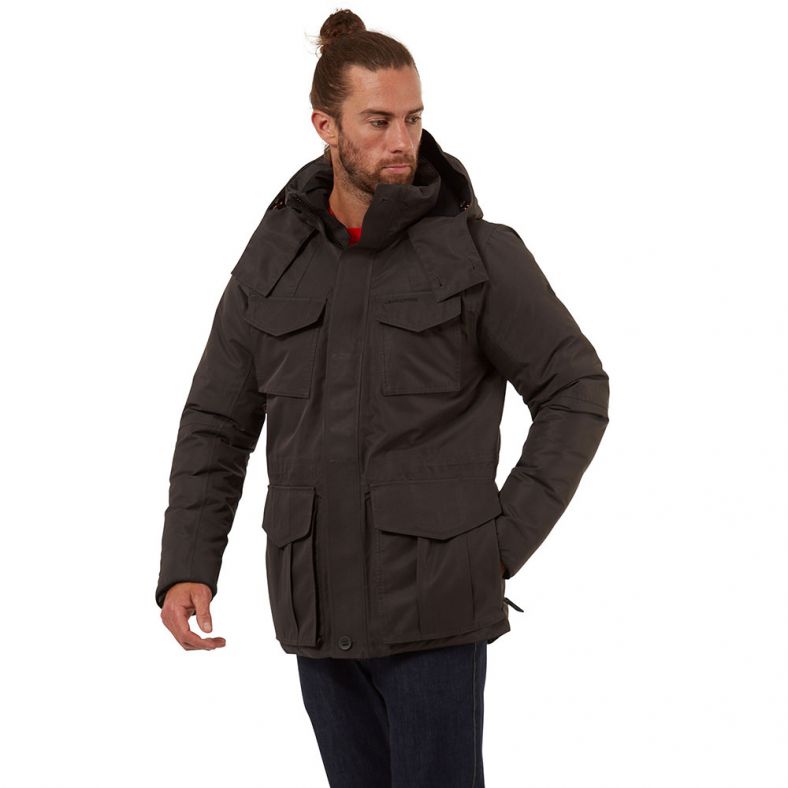 Craghoppers Mens Pember Hooded Insulated Waterproof Jacket | Outdoor Look