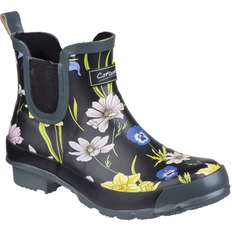 ladies ankle wellie boots