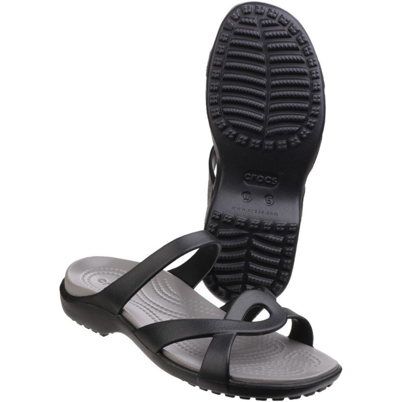 Crocs Womens/Ladies Meleen Twist Lightweight Croslite Foam Sandals ...