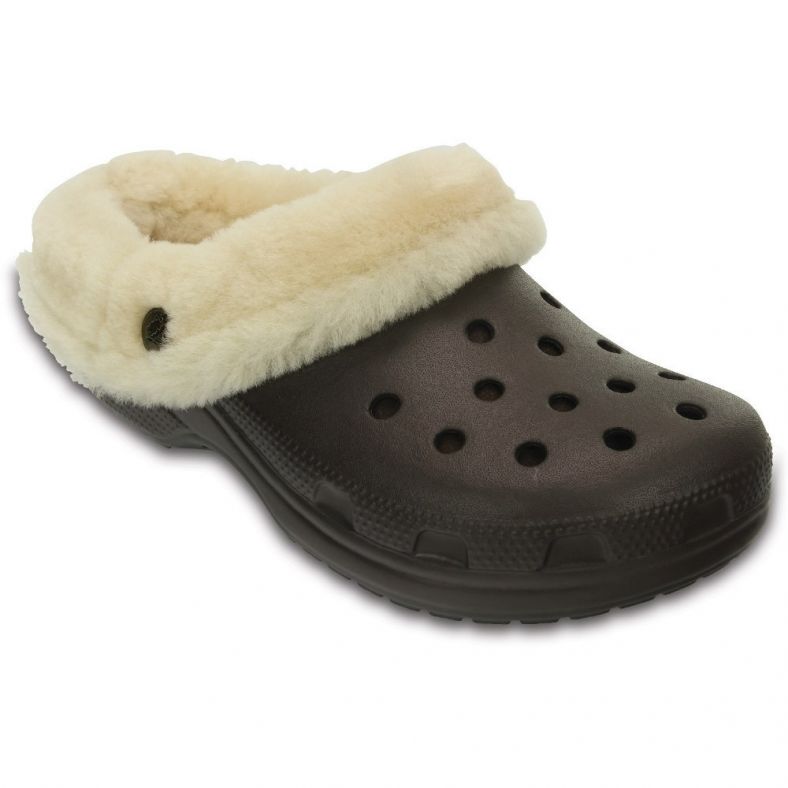 Crocs Womens Classic Mammoth Luxe Slip 