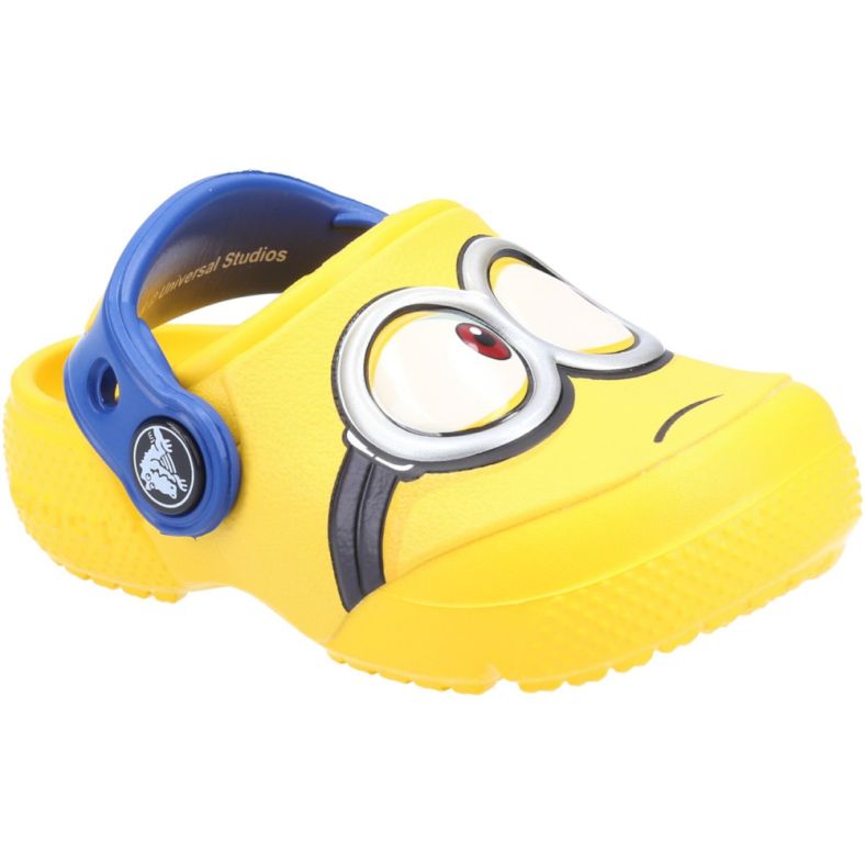 Crocs Boys Fun Lab Minions Croslite Clogs Outdoor Look