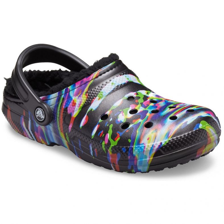 Crocs Womens Classic Lined Out of this World Slip On Clogs