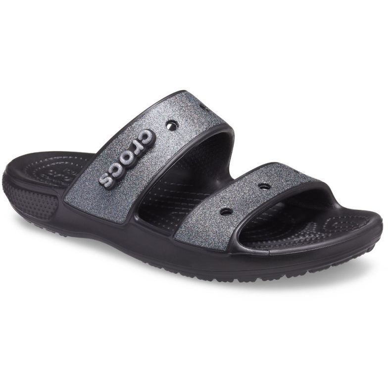 Crocs Womens Classic Crocs Glitter II Summer Sandals Outdoor Look