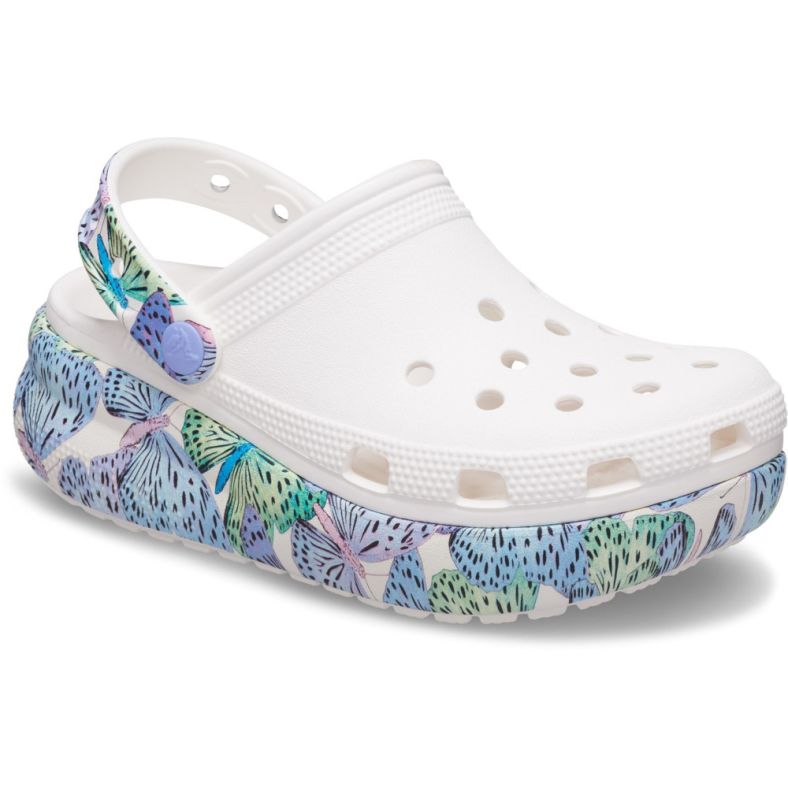 Crocs Girls Classic Cutie Butterfly Lightweight Clog Sandals