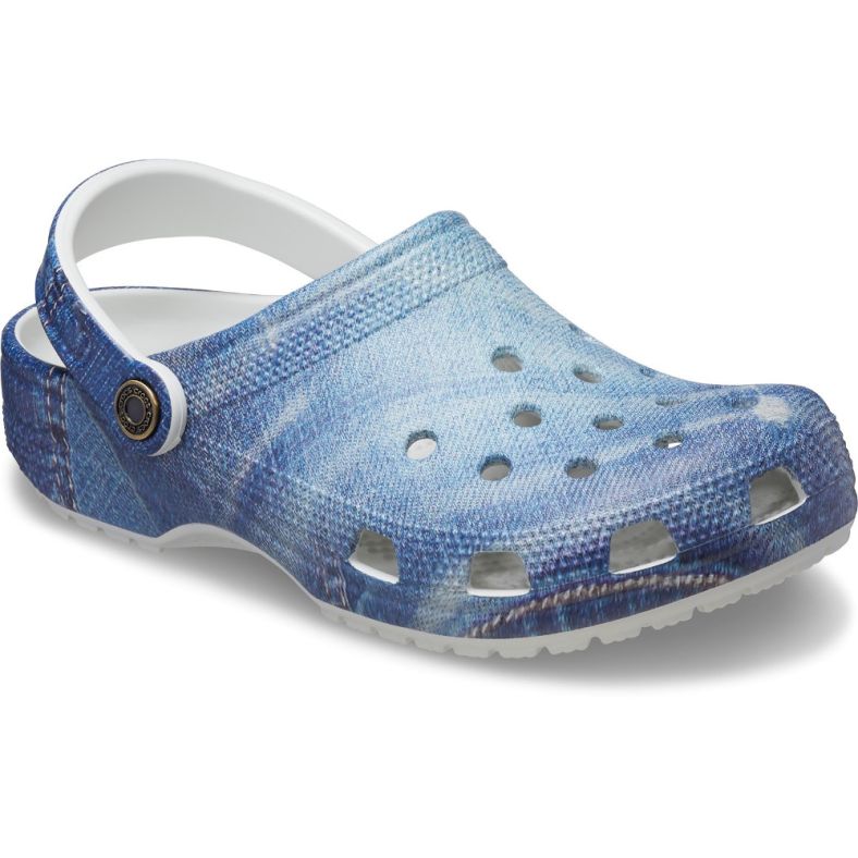Crocs Womens Classic Denim Clogs
