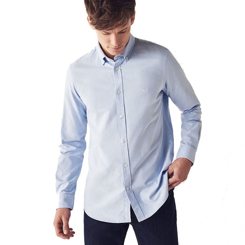 Crew clothing slim fit shirt discount