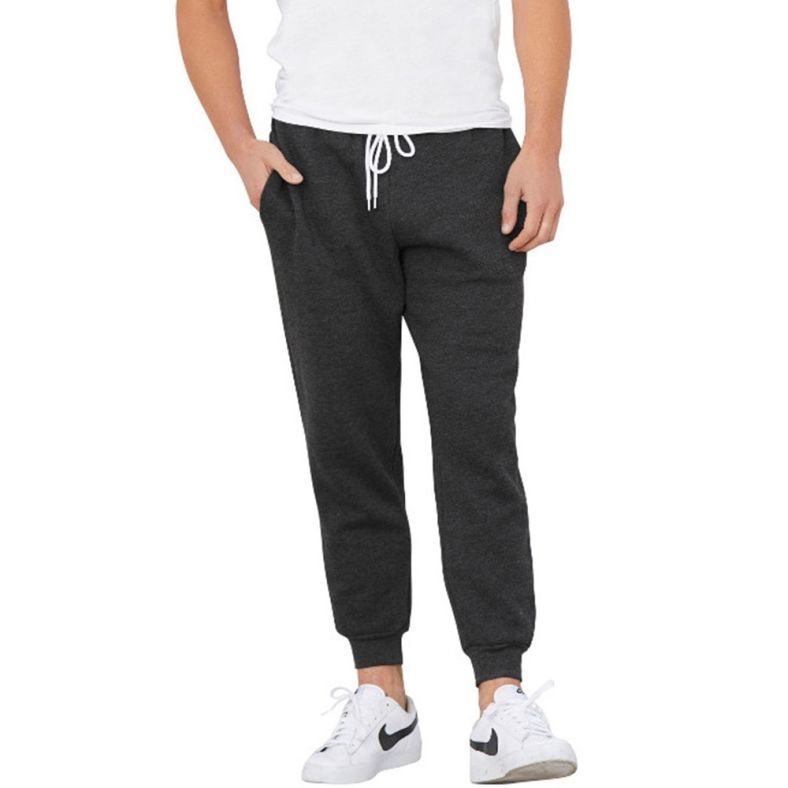 Cotton Addict Mens Unisex Fleece Lined Jogger Sweatpants