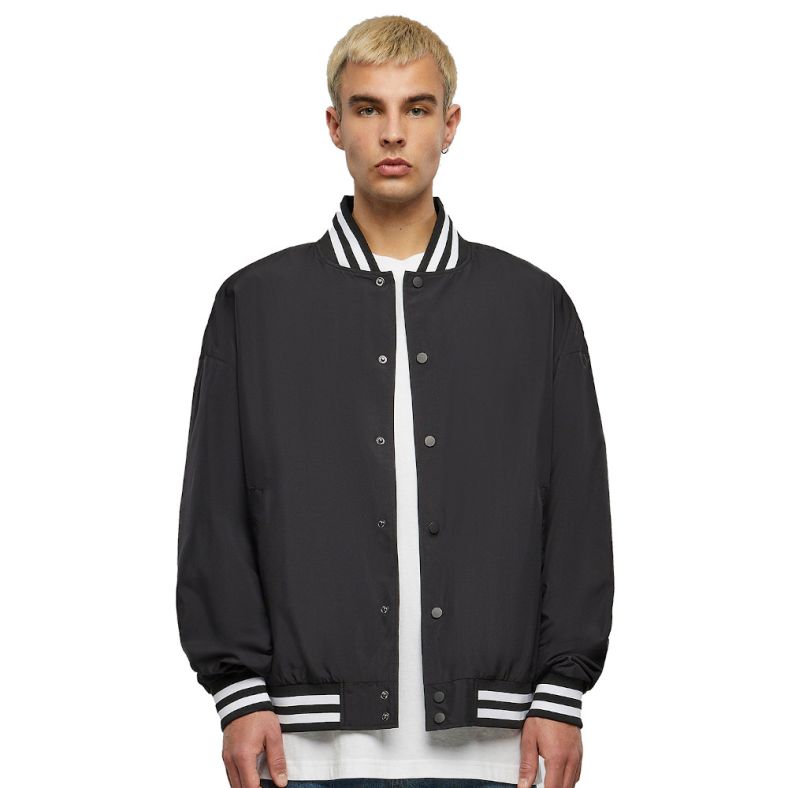 Cotton Addict Mens Lightweight Polyester College Jacket