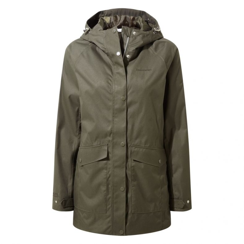 Craghoppers Womens Madigan Thermic Waterproof Parka Coat | Outdoor Look