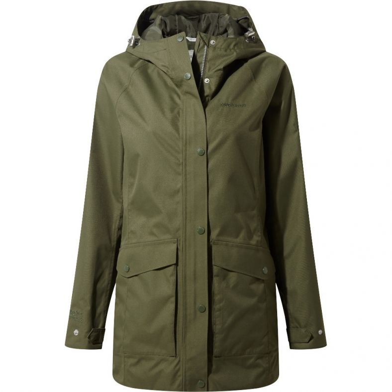 Craghoppers madigan long women's deals waterproof jacket