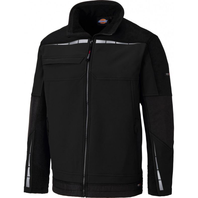 Dickies Mens Pro Polyester Reflective Microfleece Workwear Jacket ...
