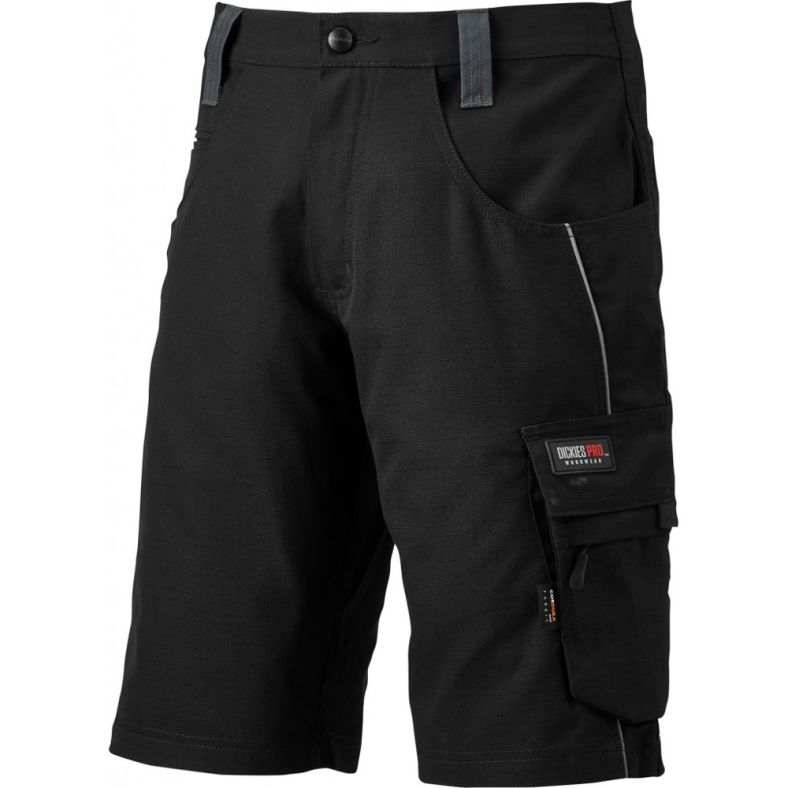 Dickies Mens Pro Strech Waistband Multi Pocket Workwear Shorts Outdoor Look