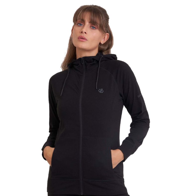 Black zip hoodie womens uk shop