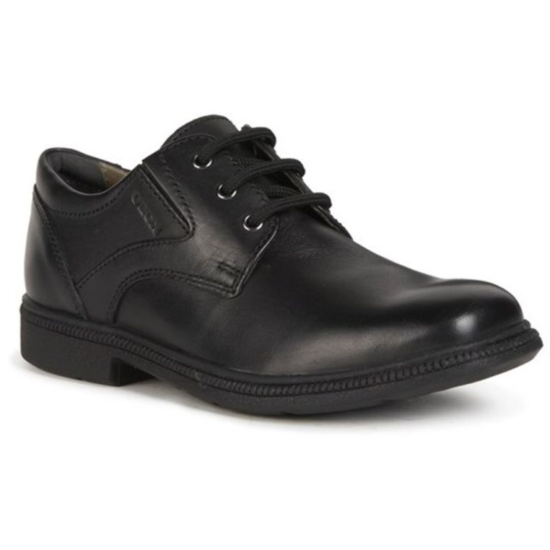 Geox federico on sale laced shoes black