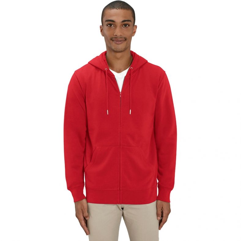 greenT Organic Connector Essential Zip Up Hoodie Sweatshirt Outdoor Look