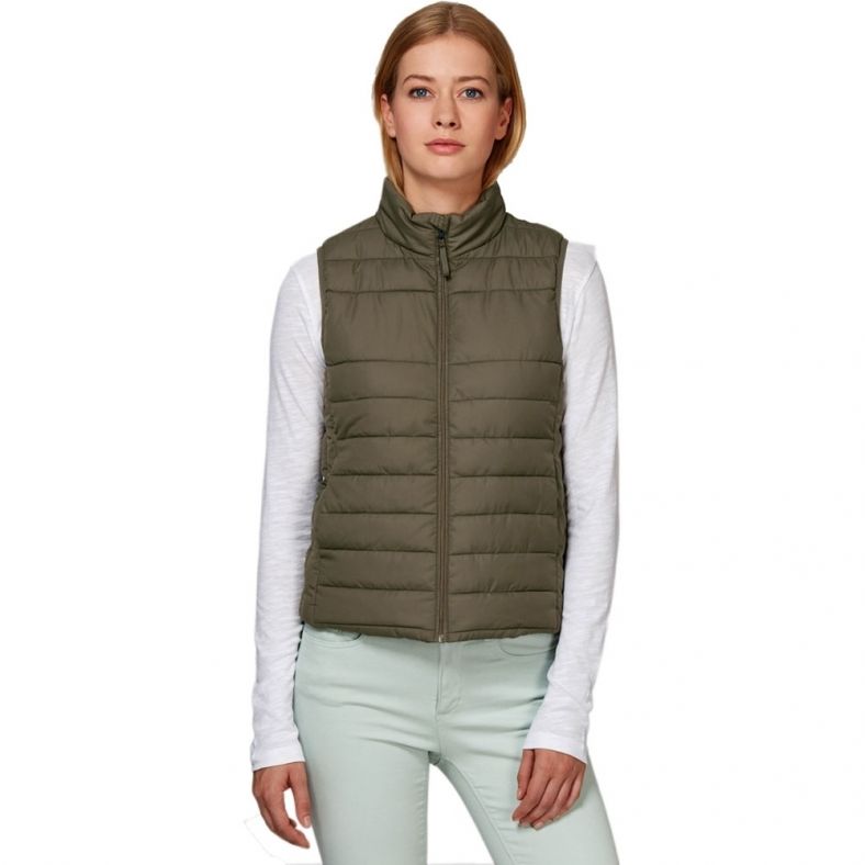 greenT Womens 100 % Recycled Polyester Gilet Bodywarmer | Outdoor Look