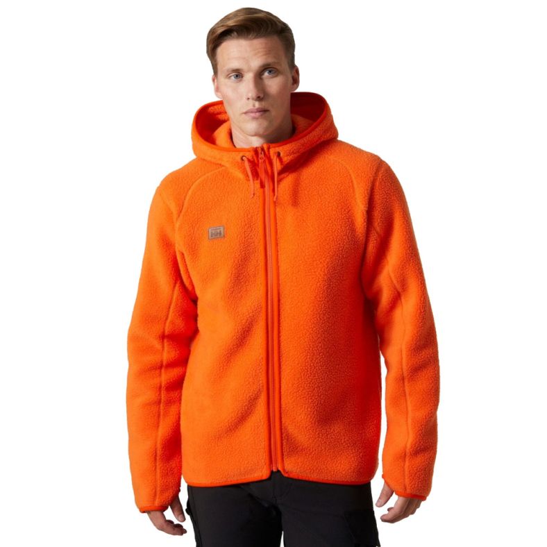 Helly Hansen Mens Heritage Pile Full Zip Fleece Hoodie Outdoor Look